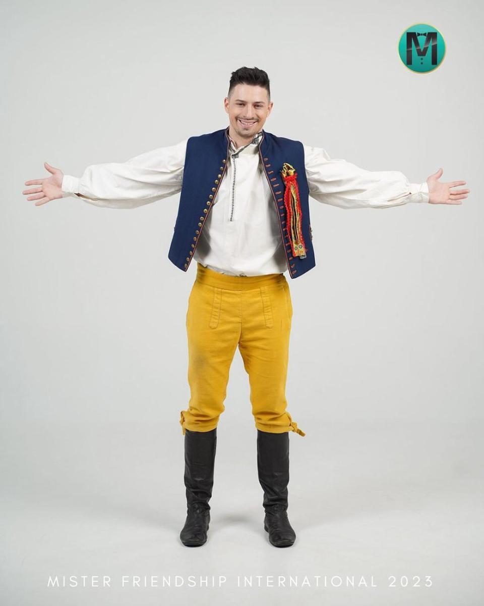 Mister Friendship Republik Ceko 2023, Jan Černohorský (instagram.com/misterfriendshipinternational)