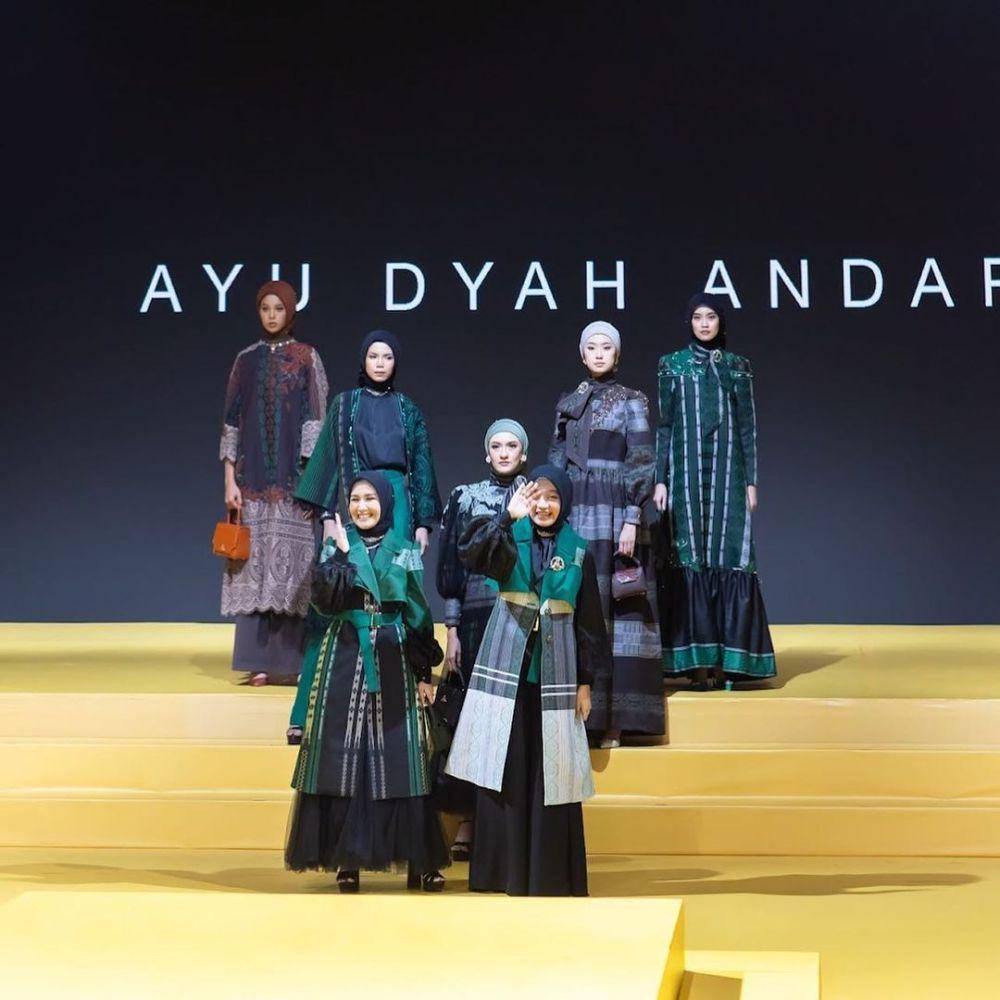 potret Dine Mutiara ikuti fashion show di Bandung (instagram.com/dine.pearl)