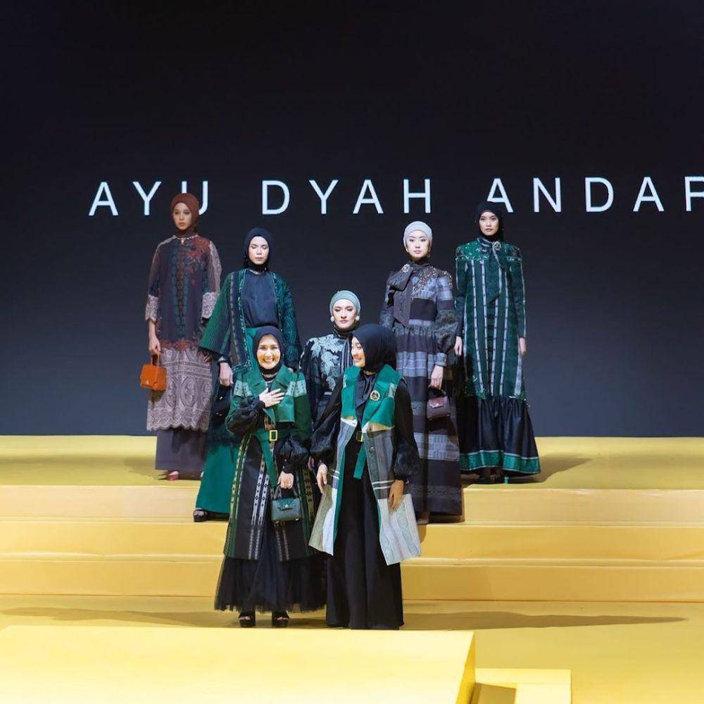 potret Dine Mutiara ikuti fashion show di Bandung (instagram.com/dine.pearl)