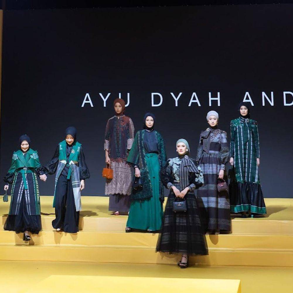 potret Dine Mutiara ikuti fashion show di Bandung (instagram.com/dine.pearl)