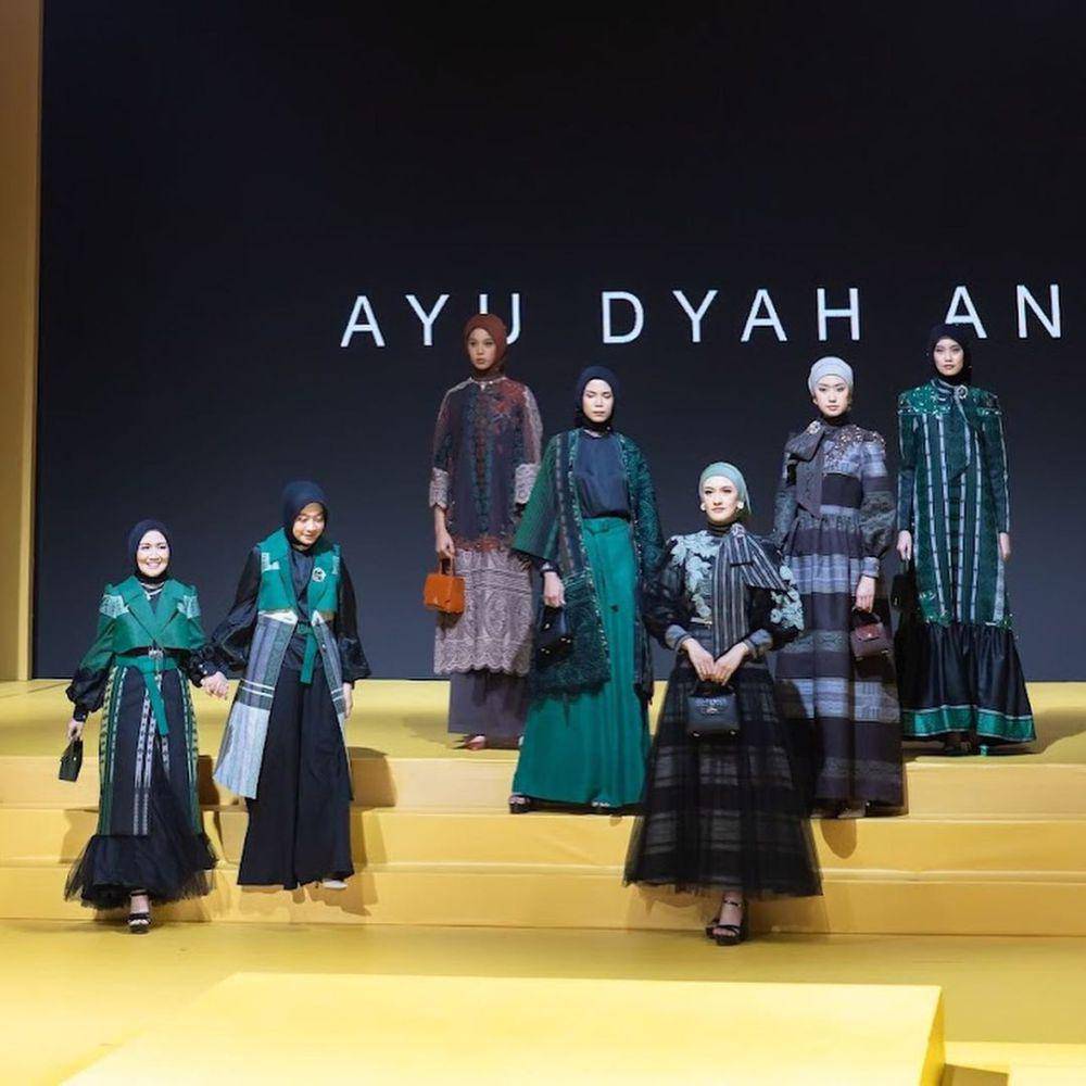 potret Dine Mutiara ikuti fashion show di Bandung (instagram.com/dine.pearl)