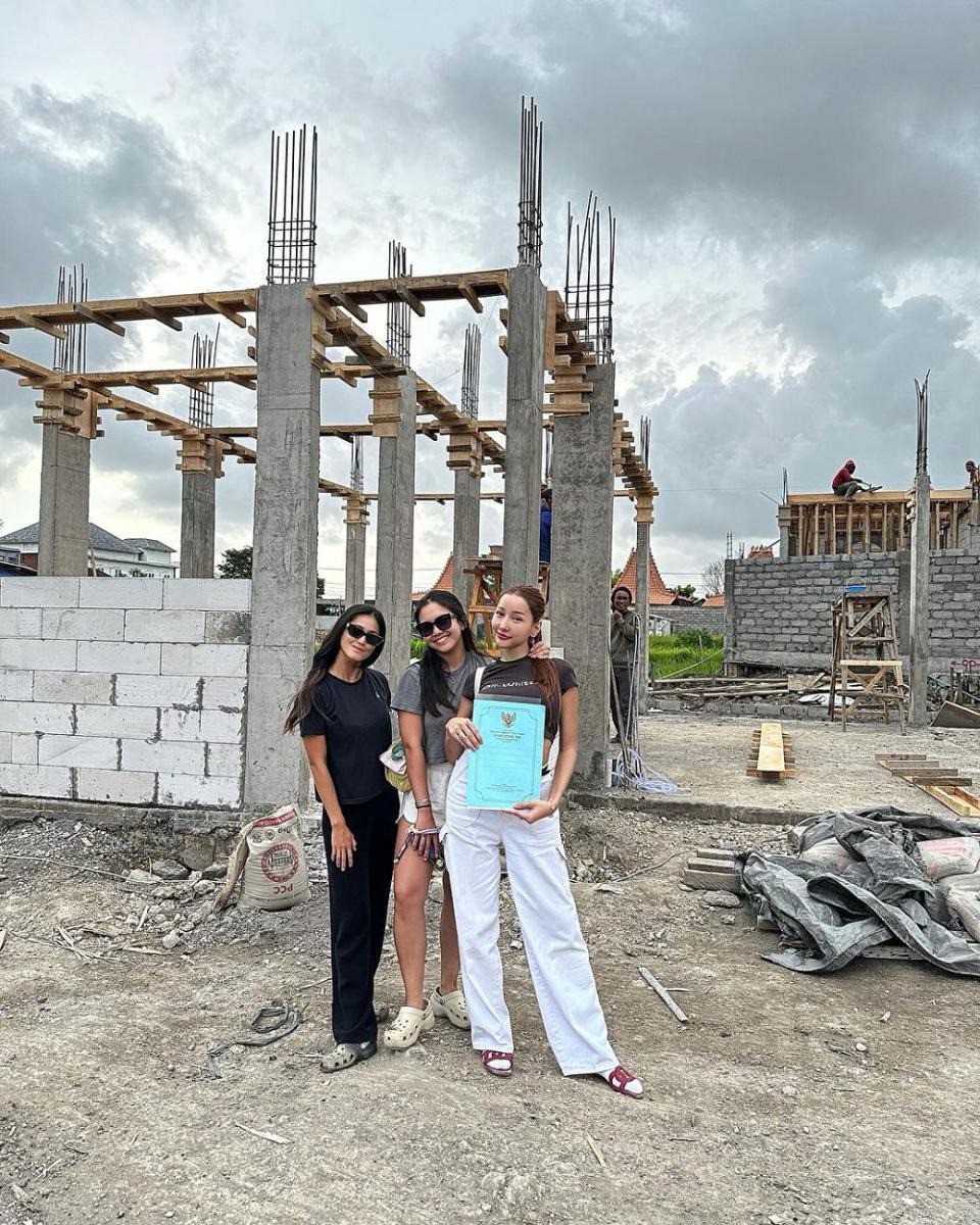 potret pembangunan villa Lucinta Luna di Canggu (instagram.com/lucintaluna_manjalita)