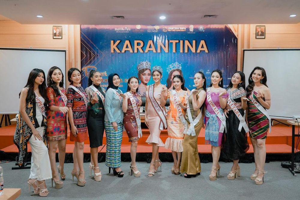 Masa Karantina Puteri Indonesia Kalimantan Barat 2023 (Instagram.com/officialputeriindonesia)