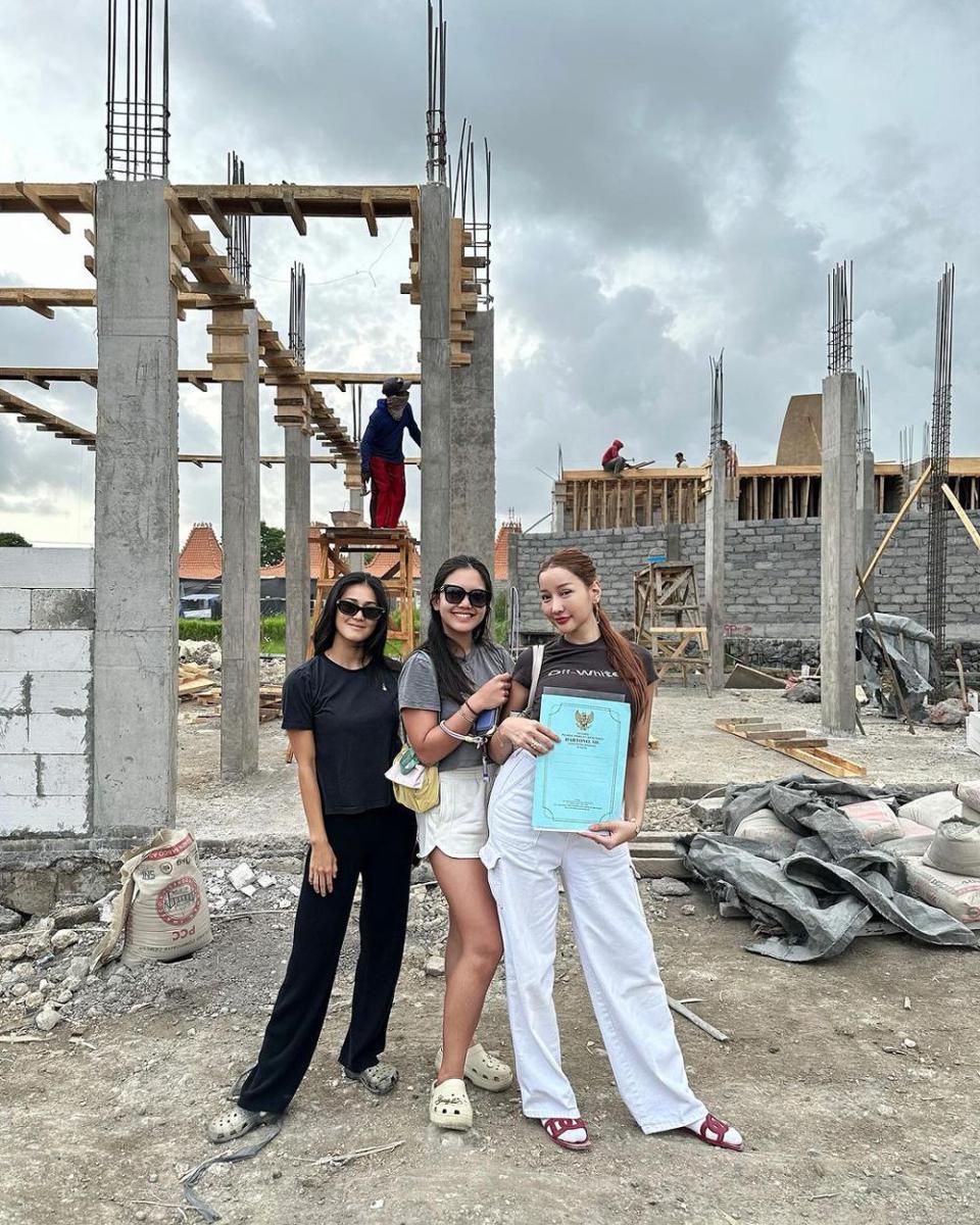 potret pembangunan villa Lucinta Luna di Canggu (instagram.com/lucintaluna_manjalita)