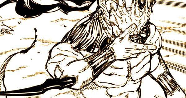 Kelinci Megumi ditandai teknik Kirara ( Dok. Shueisha / Jujutsu Kaisen )