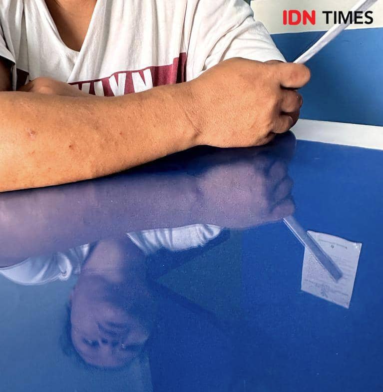 Maria sebut tak mengetahui agen yang menjualnya adalah agen ilegal. (IDN Times/Teri).