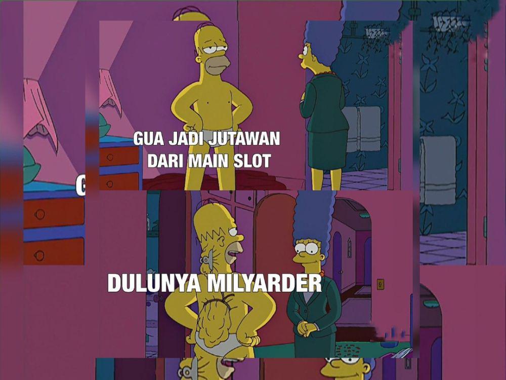 7 Meme Homer Simpsons Sembunyikan Kelemahan demi Pencitraan