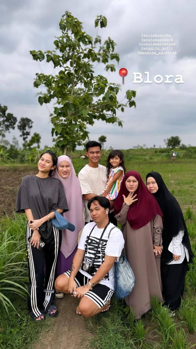 Azizah Salsha ikut pulang kampung Pratama Arhan (instagram.com/pratamaarhan8)