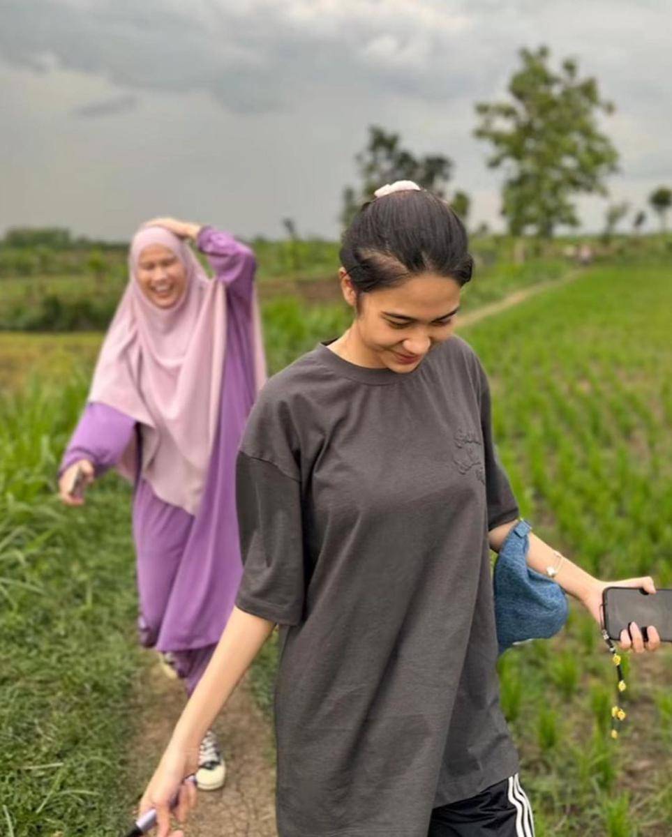 Azizah Salsha ikut pulang kampung Pratama Arhan (instagram.com/arhanzize__)
