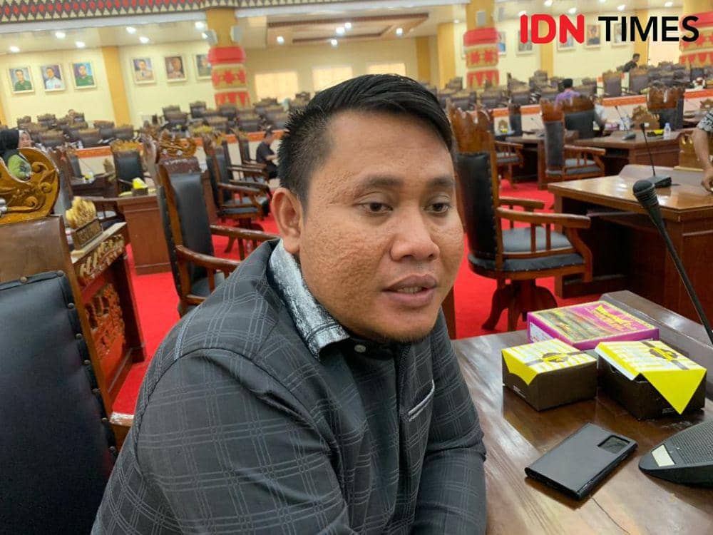 Anggota Komisi 1 DPRD Bandar Lampung, Sidik Effendi. (IDN Times/Rohmah Mustaurida)