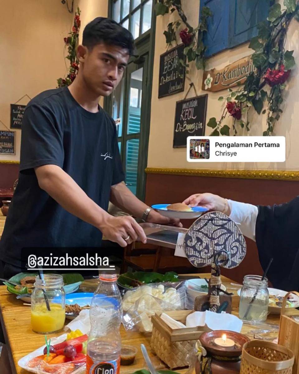 Azizah Salsha ikut pulang kampung Pratama Arhan (instagram.com/arhanzize__)