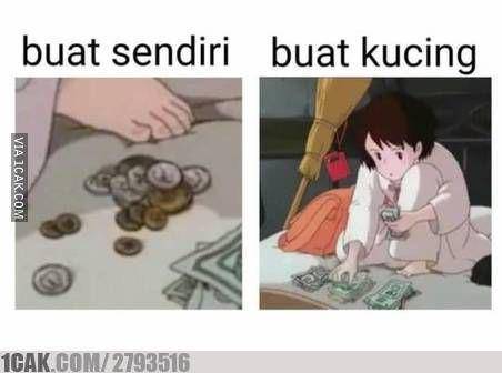 Meme mengatur keuangan (1cak.com/bossr16)