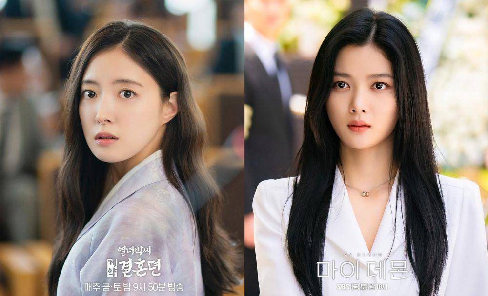 Lee Se Young di drama The Story of Park's Marriage Contract (instagram.com/mbcdrama_now) | Kim Yoo Jung di drama My Demon (instagram.com/sbsdrama.official)