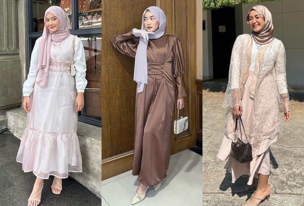 9 Inspirasi OOTD Kondangan Berbagai Tema ala Alamanda Putri, Kekinian!