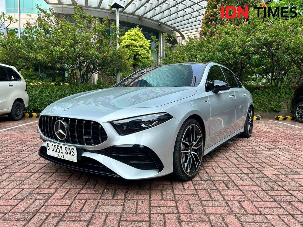 Review Mercedes-AMG A 35 Sedan (IDN Times/Fadhliansyah)