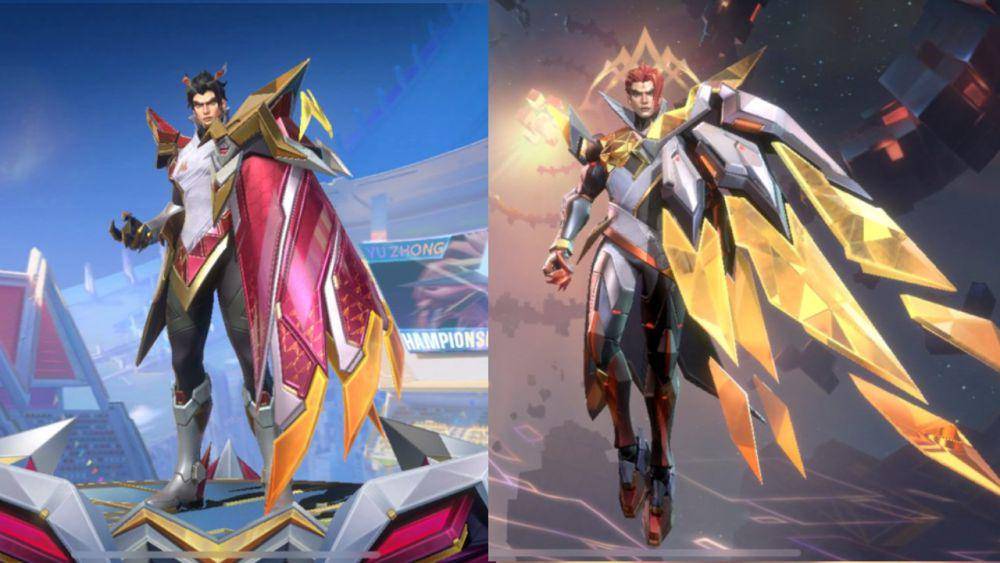 skin Yu Zhong Dragon's Shade dan Cosmic Dragon (dok. Moonton/Mobile Legends)