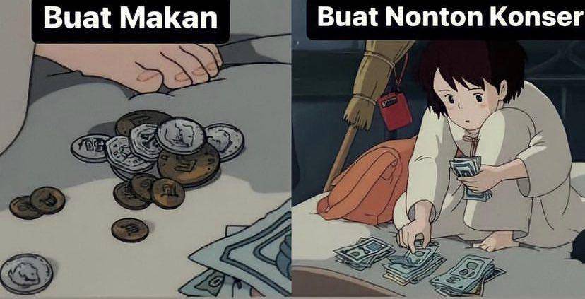 Meme mengatur keuangan (x.com//barang2gemas)
