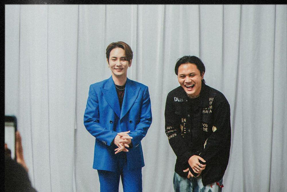7 Potret Rizky Febian di Lazada Fest 2023, Foto Bareng Key SHINee!