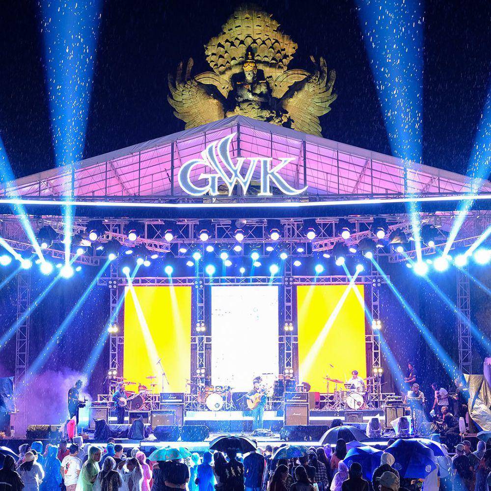 Perayaan tahun baru tahun lalu di GWK Cultural Park (Instagram.com/@gwkbali)