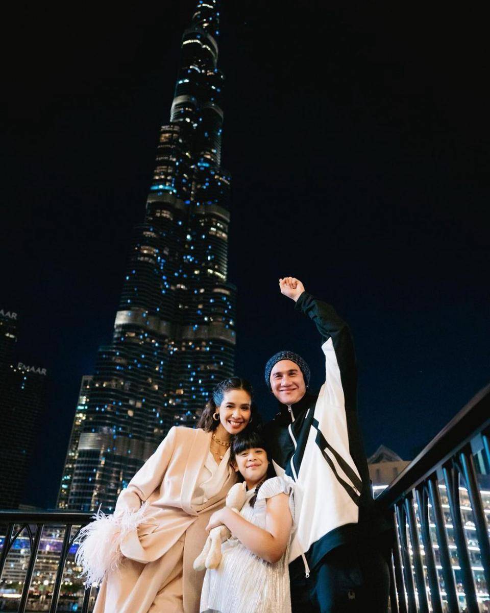 potret keluarga Vino G Bastian dan Marsha Timothy (instagram.com/marshatimothy)