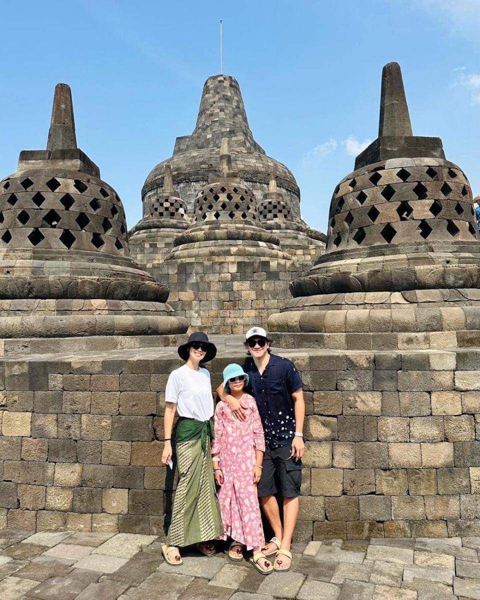 potret keluarga Vino G Bastian dan Marsha Timothy (instagram.com/marshatimothy)