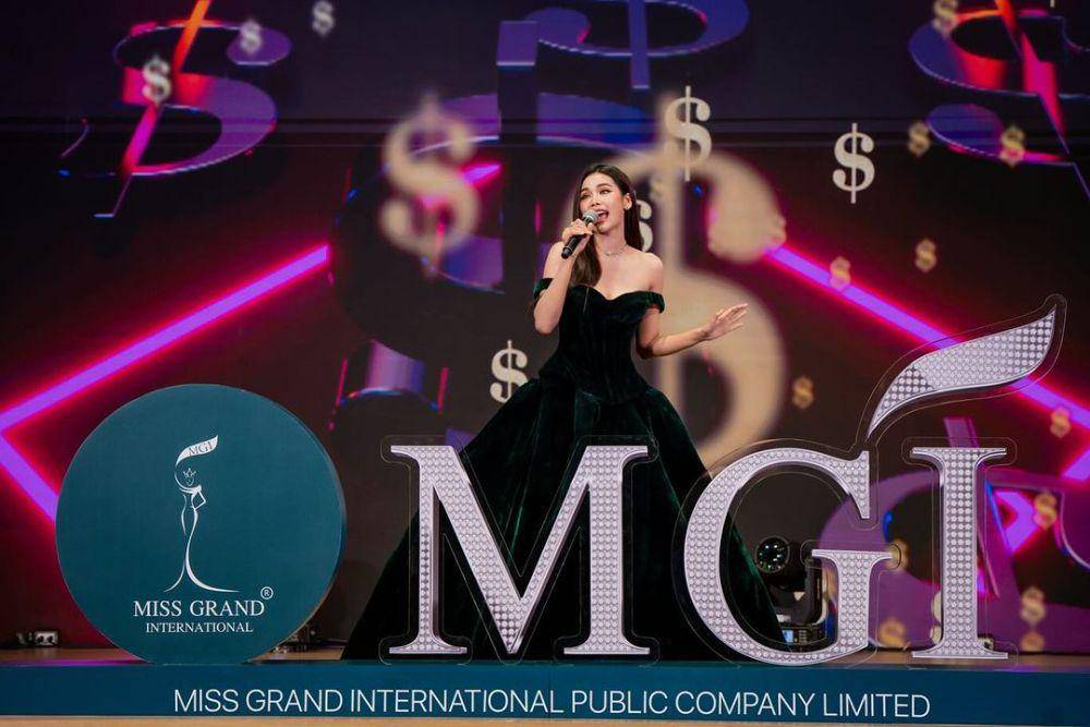 Potret Peresmian IPO Miss Grand International di Bursa Efek Thailand (Instagram.com/missgrandthailand)