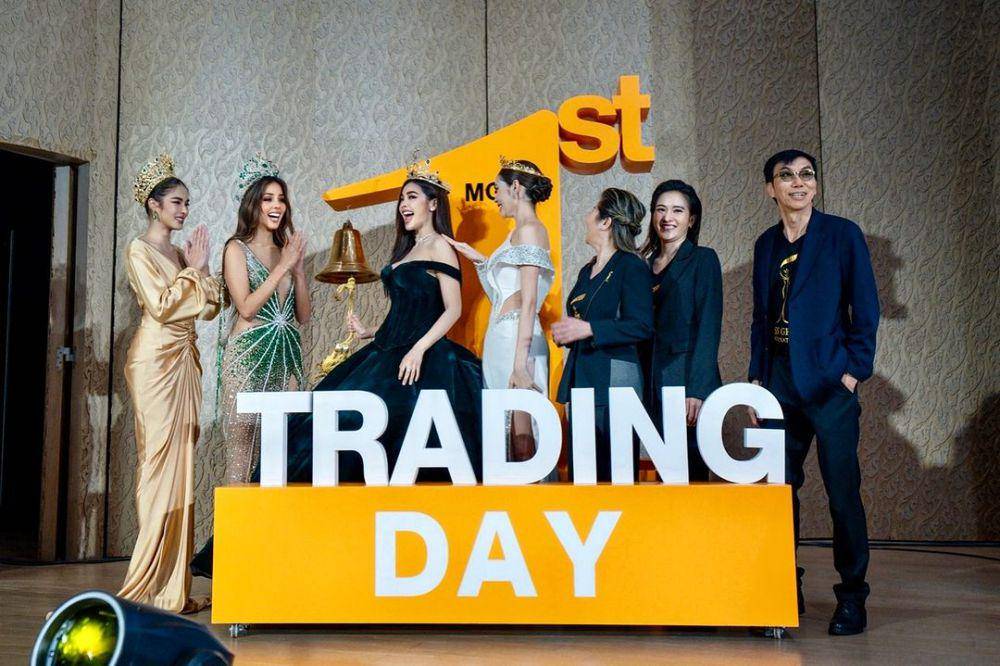 Potret Peresmian IPO Miss Grand International di Bursa Efek Thailand (Instagram.com/missgrandthailand)