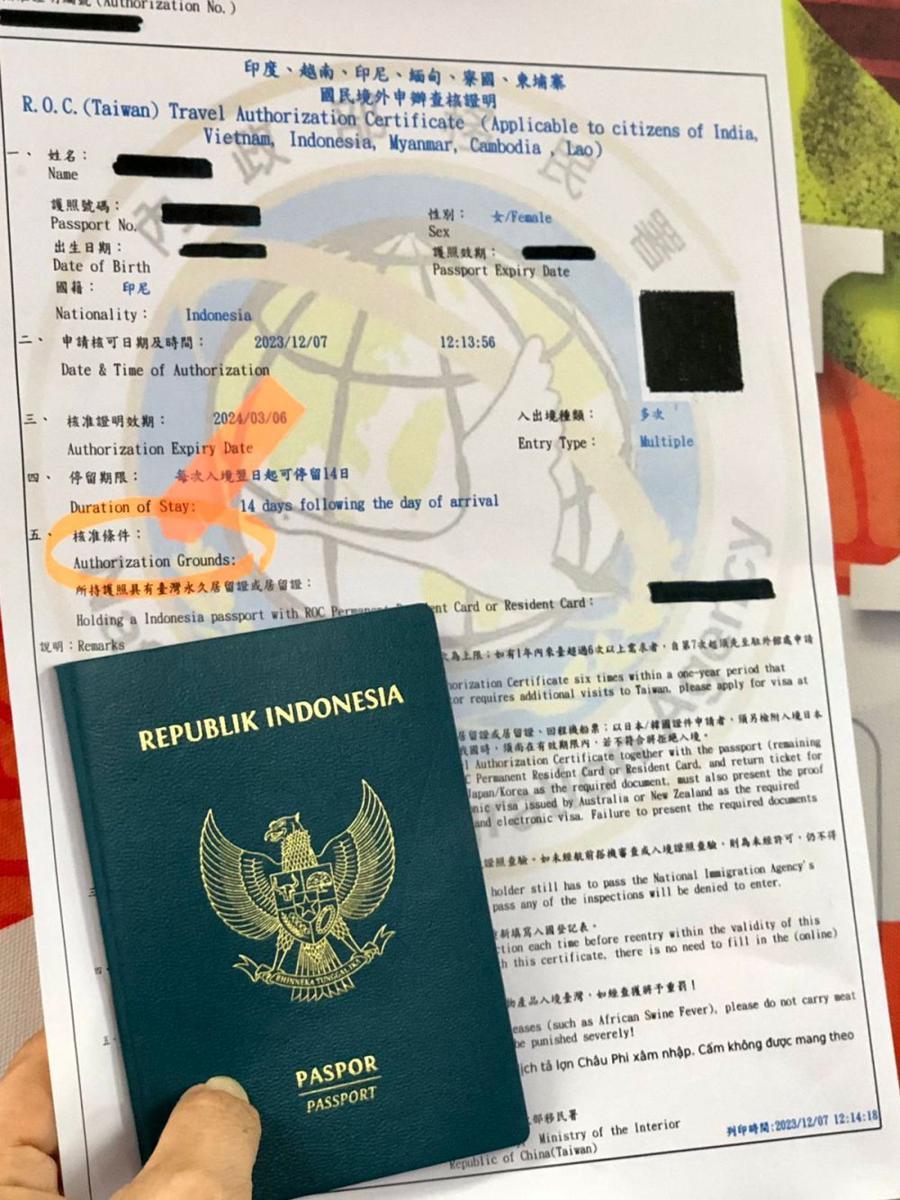 Ilustrasi pengajuan visa Taiwan (Dok. IDN Times/Istimewa)
