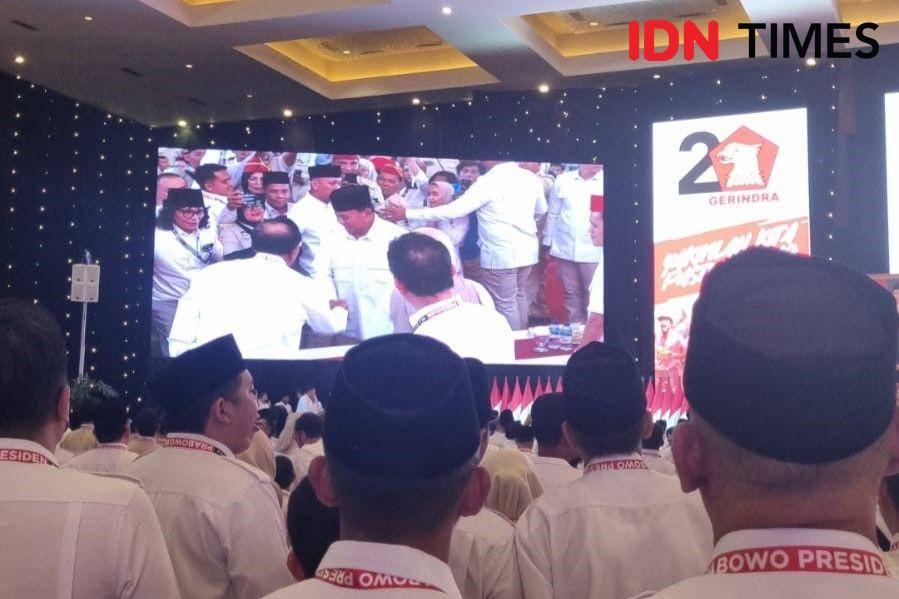 Gerindra gelar Rapat Koordinasi Nasional di JIExpo Kemayoran, Jumat (15/12/2023) (IDN Times/Ilman Nafi'an)