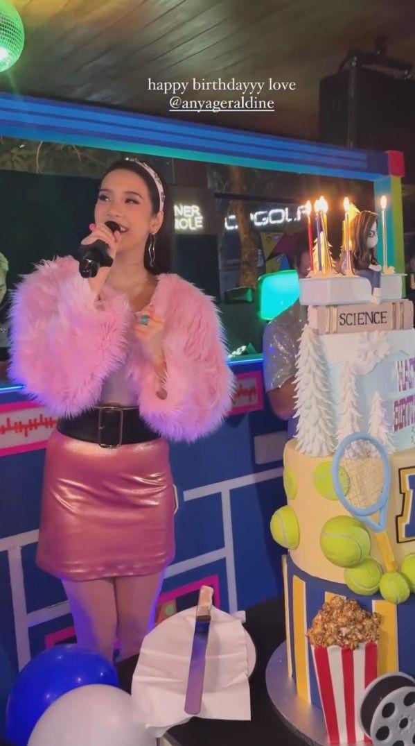 potret pesta ulang tahun Anya Geraldine (instagram.com/anyageraldine)