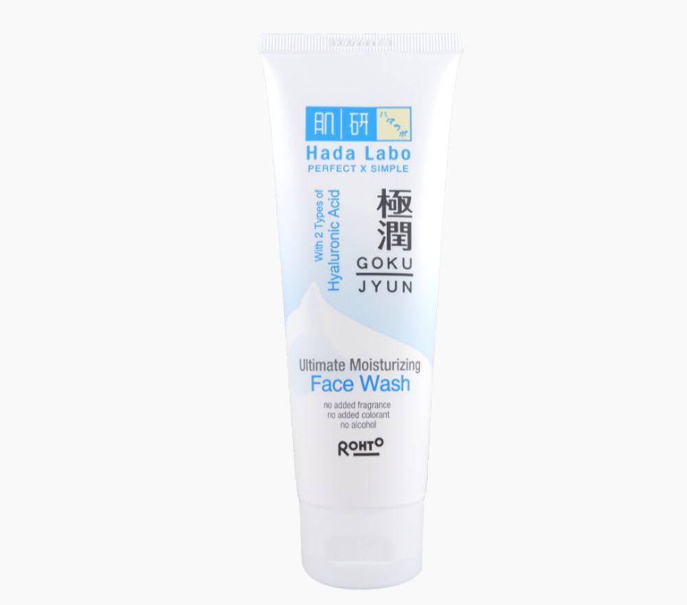 Rohto Hada Labo Gokujyun Ultimate Moisturizing Face Wash (rohto.co.id)
