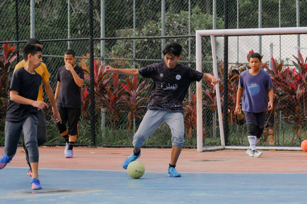 ilustrasi futsal (unsplash.com/Attareza Naufal)