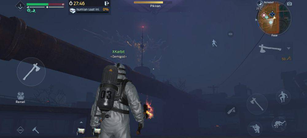stronghold pabrik pengolahan limbah di Undawn (dok. Tencent Games/Undawn)