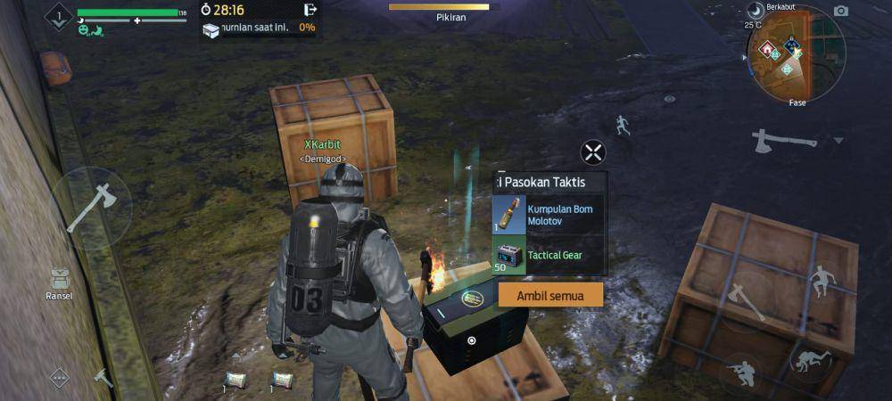 stronghold pabrik pengolahan limbah di Undawn (dok. Tencent Games/Undawn)