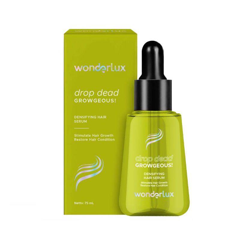 WONDERLUX Drop Dead Growgeous! Densifying Hair Scalp Serum. (dok. WONDERLUX)