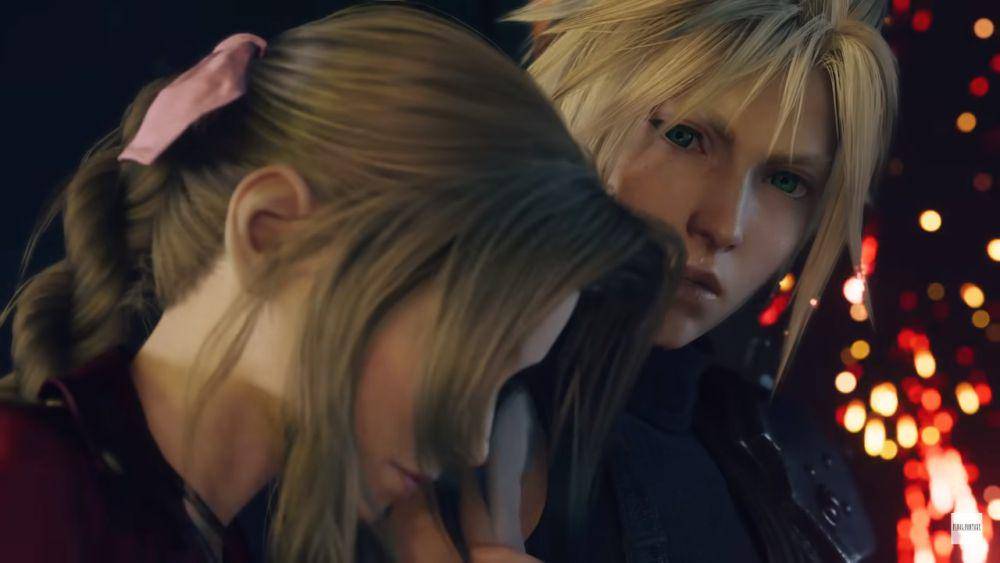 Cloud Strife kencan dengan Aerith Gainsborough di Final Fantasy VII Rebirth. (dok. Square Enix/Final Fantasy VII Rebirth)