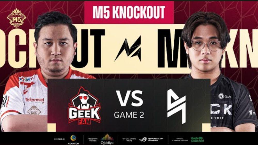 Geek Fam Kalah, All Indonesian Final di M5 Gagal Tercipta