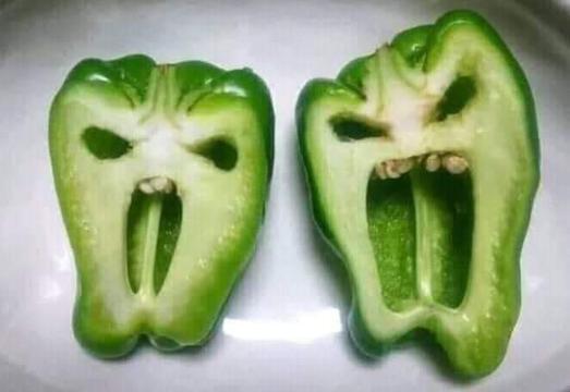 potret kocak paprika punya ekspresi (reddit.com/-The0Project-)