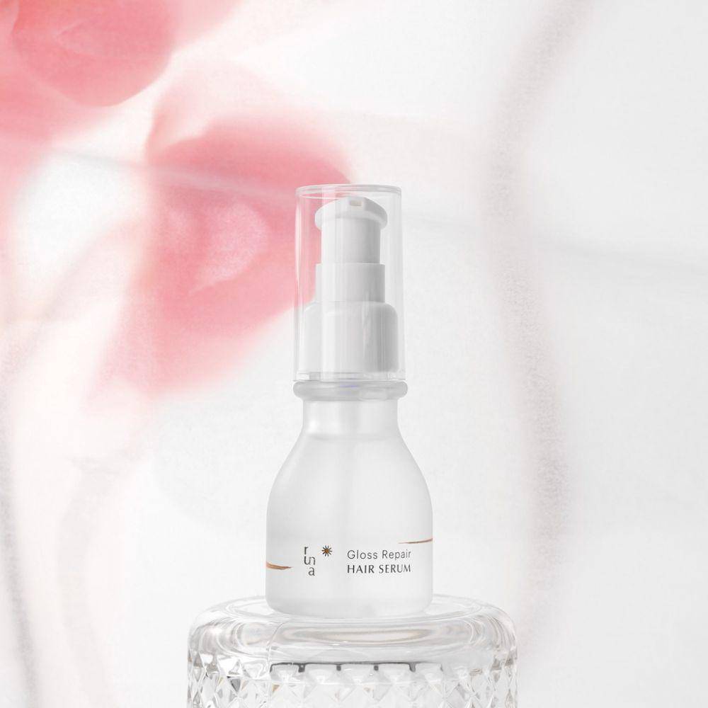 RUNA BEAUTY Gloss Repair Hair Serum. (dok. Shopee/Runa Official Shop)