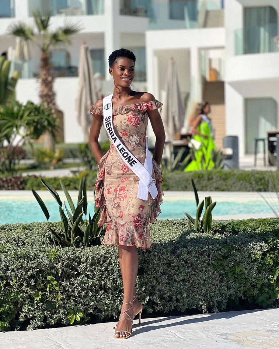 Miss Intercontinental Sierra Leone 2023, Christiana Sia Johnson (instagram.com/christianasiajohnson)