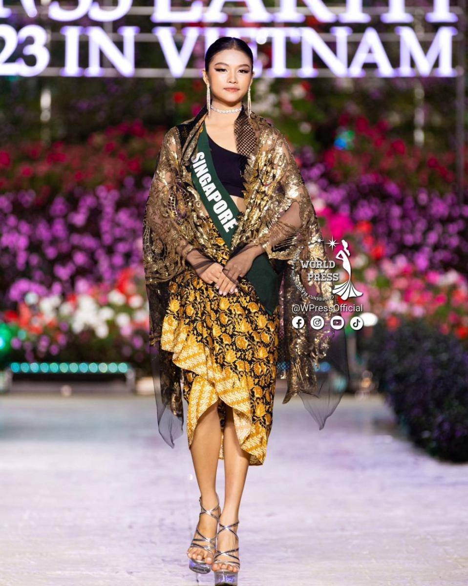 Miss Earth Singapura 2023, Asenath Loh Jia En (instagram.com/wpressofficial)