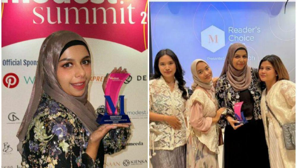 8 Potret Dilla Jaidi di Jakarta Modest Summit 2024