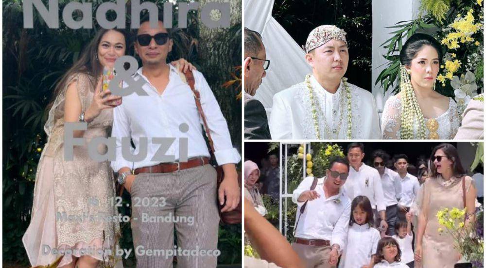 9 Potret Sabai Morscheck di Pernikahan Adik Ipar, Tambah Anggota Baru