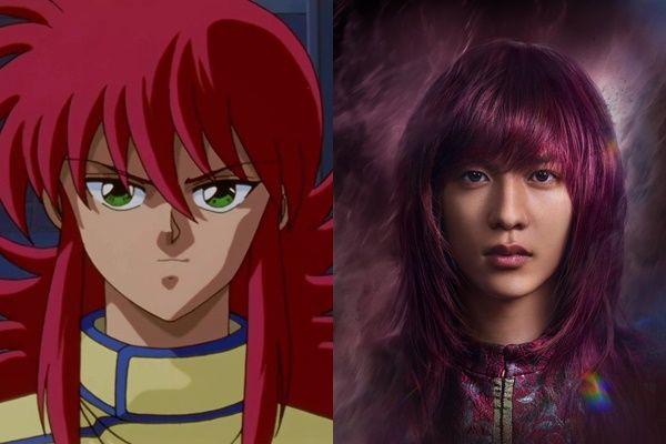 potret perbandingan karakter Yu Yu Hakusho (dok. Shueisha | dok. Netflix)