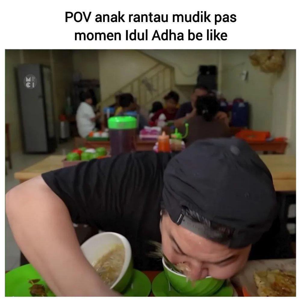 Meme anak rantau (instagram.com/sasmaka.id)
