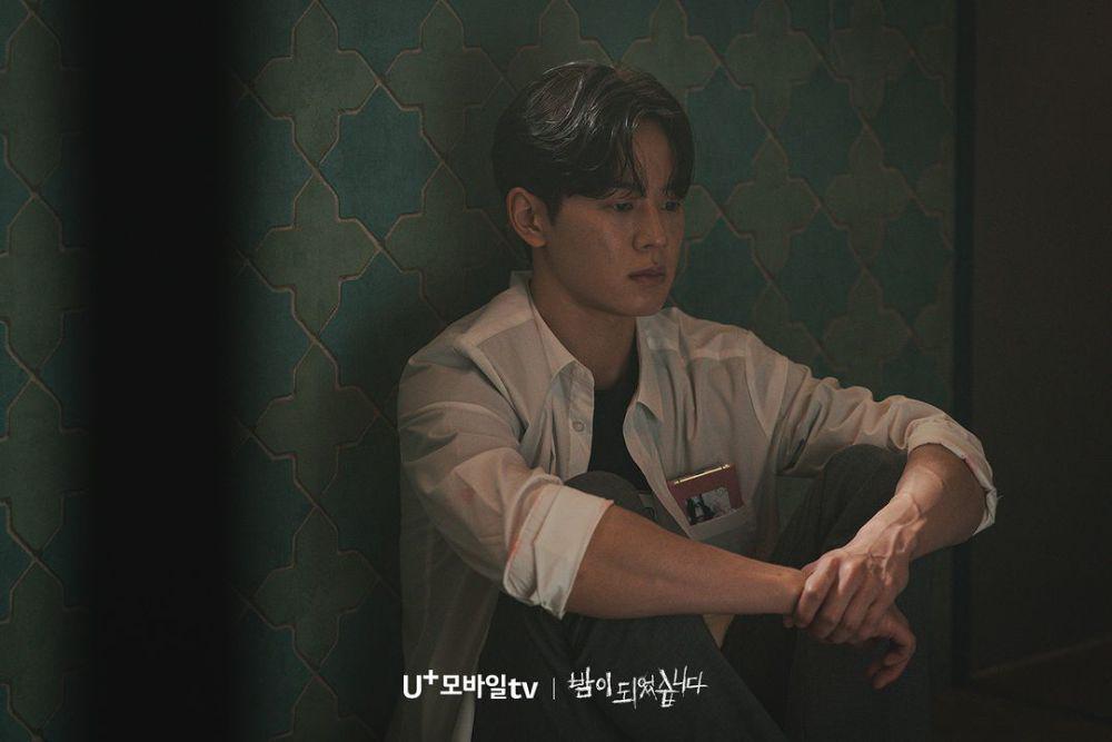 Oh Jung Taek di Night Has Come (instagram.com/uplus_mobiletv)