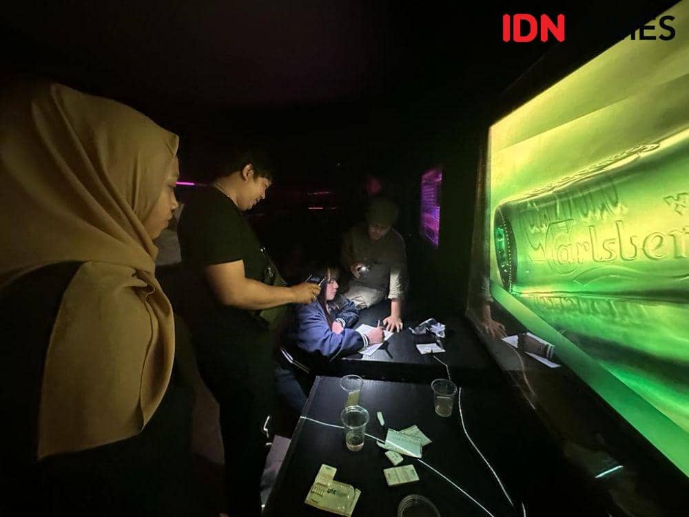 22 orang terjaring dan positif narkoba. (IDN Times/Teri).