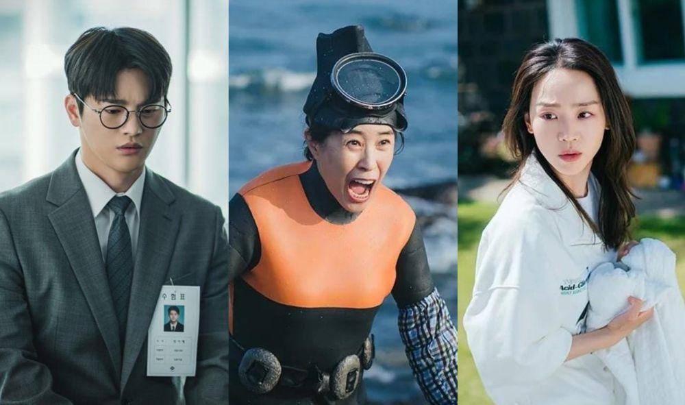 Seo In Guk di drama Death's Game (instagram.com/primevideoid) | Kim Mi Kyung dan Shin Hye Sun di drama Welcome to Samdal-ri (instagram.com/welcometosamdalri)