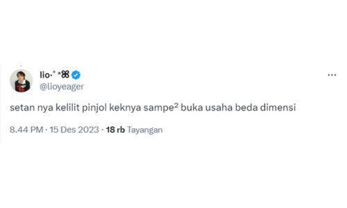 tweet kocak respon ketemu hantu nasgor (twitter.com/lioyeager)