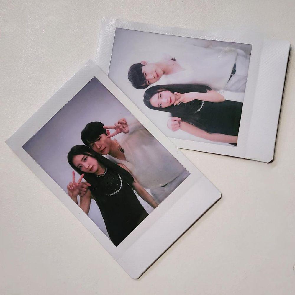 Bae In Hyuk dan Lee Se Young di balik layar drama The Story of Park's Marriage Contract (instagram.com/seyoung_10)